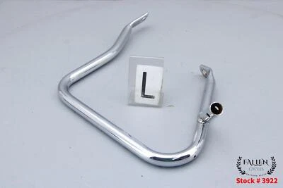 2018 Harley Electra Glide CVO левый защитный кронштейн для седельной сумки ХРОМИРОВАННЫЙ - Изображение 1 из 4