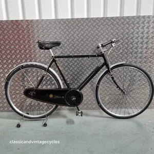 1939 Sunbeam Golden Light Roadster Bicycle 52cm Original Paint, Resilion Brakes - Picture 1 of 24