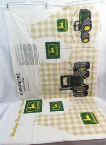 John Deere Traktor Weste Stoff Panel Größe Erwachsene Large-XL NEU  - Bild 1 von 7