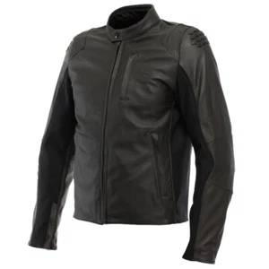 Giacca pelle moto Dainese ISTRICE black 54 leather jacket - Imagen 1 de 3