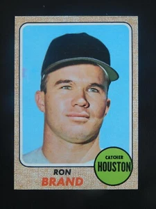 1968 Topps  Baseball Card #317 Ron Brand (NM) - Picture 1 of 2