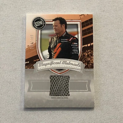 2011 Press Pass Fanfare Robby Gordon Race Used Glove Relic Card NASCAR /199 - Image 1 of 4