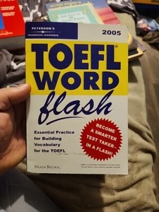 TOEFL WORD FLASH 2005 By Peterson's **Mint Condition** - Picture 1 of 6