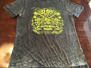 MOSSIMO Boys/GirlsT-Shirt XL 16 Surf South Beach Miami T-Shirt - Picture 1 of 5