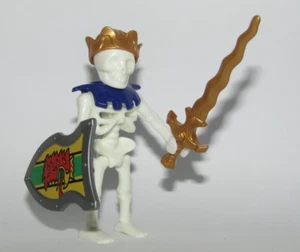 Playmobil Medieval Rey Blanco Esqueleto con espada dorada y escudo - C39 - Imagen 1 de 4