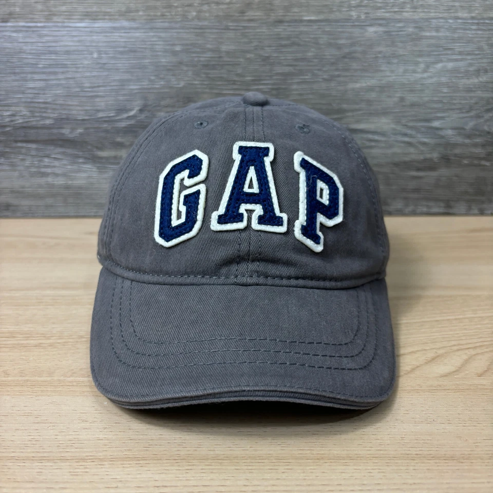 Gap Hat Cap Baby Gray Blue Vintage Arc Logo Kids Boys - Image 1 of 4