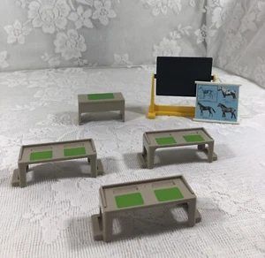 Vintage 1995 Playmobil Geobra Victorian Classroom #5314 - Picture 1 of 7