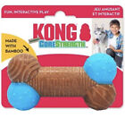 Kong Bamboo Dog Chew Toy Bone Enrichment Corestrength Dogs Clean Teeth Large