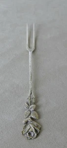 Tenedor de carne, Hildesheimer Rose, Christopf Widmann, plata 835 - Imagen 1 de 4