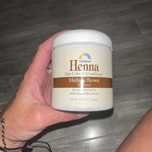 Rainbow Research Henna Hair Color and Conditioner - Medium Brown (Chestnut) - Picture 1 of 3