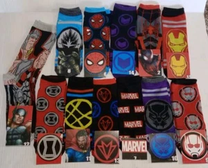 Marvel Superhero Socks, Men’s Shoe Size 6-12, Brand NEW. Choose Your Hero SOCKS - Picture 1 of 14