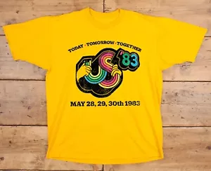 Camiseta de algodón XL del Festival de Estados Unidos 1983 California - Imagen 1 de 1
