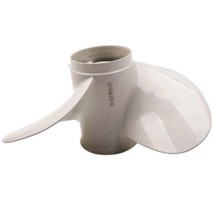 11-1/8X13-G Aluminium 3 Blades Right Propeller Outboard for Honda 40PS 45PS - Picture 1 of 11