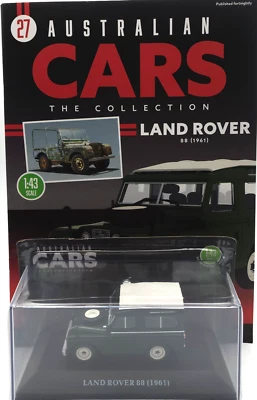 LAND ROVER 88 1961  #27 1:43 Scale Diecast Australian Classic Cars - Image 1 of 4