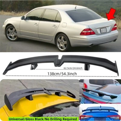 Fits Lexus LS LS430 2001-06 Painted Pro Style Rear Trunk Spoiler Wing Universal Foto 1 de 4