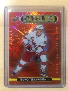 2021-22 Upper Deck Series 1 Dazzler #DZ-10 Teuvo Teravainen -Carolina Hurricanes - Bild 1 von 2