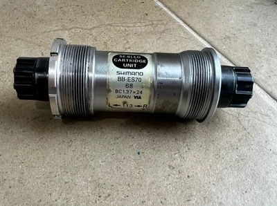 Shimano BB-ES70 Bottom Bracket Octalink V2 BSA Thread 68x113mm Spindle MTB - Image 1 of 4