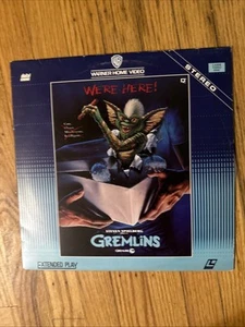 LaserDisc "Gremlins" - Steven Spielberg Extended Play - Digital Sound - Picture 1 of 2
