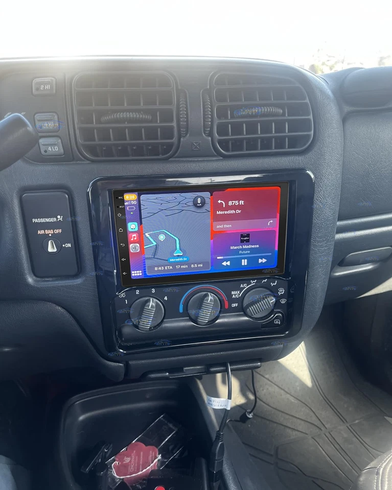 Para Chevrolet S10 2003 2004 Android Auto Apple CarPlay Coche Radio Estéreo GPS Navegación Foto 1 de 4