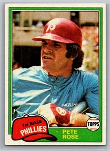1981 Topps Pete Rose #180 - Philadelphia Phillies - Bild 1 von 2