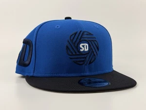 San Diego FC Soccer Club New Era Cap 9 Fifty Snapback Hat Blue/Black Exclusive - Bild 1 von 5