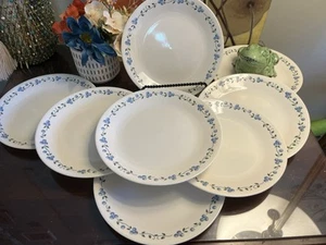 4 Corning Corelle Blueberry Bouquet Salad Plates 2188552 (2sets Available) - Picture 1 of 10