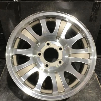 2000-2004 Ford Expedition F150 3412B Wheel 17x7.5 Rim Silver Machined YL1Z1007FA - Image 1 of 4
