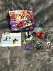Lego 76275 Marvel Motorcycle Chase Spider-Man vs Doc Ock Set! Complete! - Bild 1 von 14