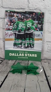 2024-2025 Dallas Stars Yearbook & Green Stars Glasses. - Picture 1 of 2