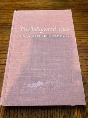The Wayward Bus – John Steinbeck – 1947 First Edition HC – FAIR – Vintage Book Foto 1 de 4