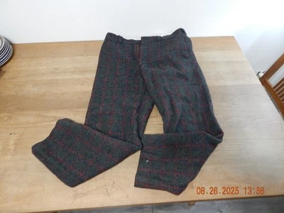 Pantalones de lana vintage Johnson Woolen Mills a cuadros de caza Foto 1 de 4