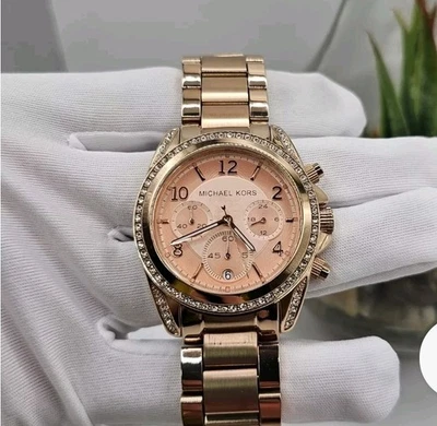 MICHAEL KORS MK5263 WOMEN'S WATCH ROSE GOLD STRAP ROSE GOLD DIAL ROSE GOLD CASE - Image 1 of 4