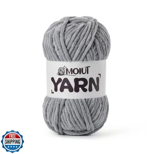 Soffice Filato di Ciniglia per Uncinetto, Grosso Filato di Velluto per Uncinetto Amigurum - Foto 1 di 5