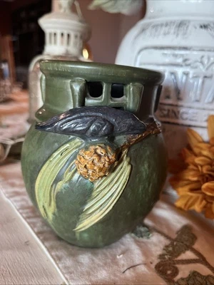 Ephraim Faience Pottery Rookery Vase 2018 - Image 1 of 4