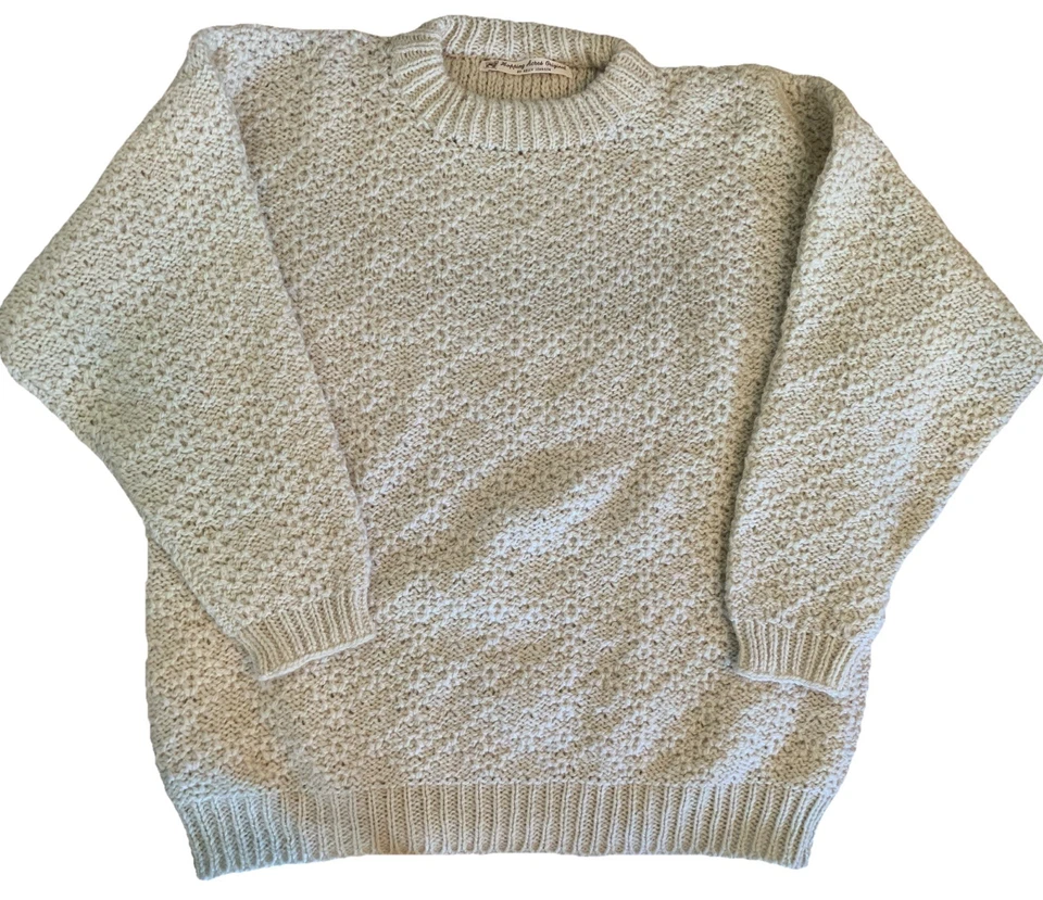 Suéter de lana de cordero tejido Kelly Johnson para hombre talla grande Foto 1 de 4