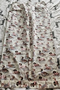 NEW BEAUTIFUL CATH KIDSTON WOMEN'S SUMMER DASCHAUND PRINT PYJAMA BOTTOMS SIZE L - Picture 1 of 19
