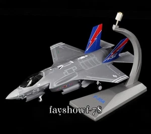 1:72 F-35A/B/C Fighter Model Lightning Ⅱ Shipborne Simulated Aircraft w/Runway - Picture 1 of 30