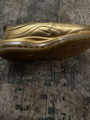 Size 13 Gold Nike Air Max 97 - Image 1 of 4