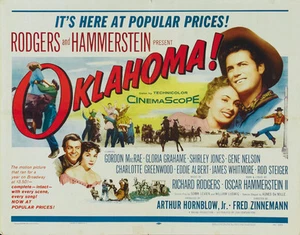Oklahoma! (1955) Cartel de película Gordon McRae Cult Western impreso 3 - Imagen 1 de 1