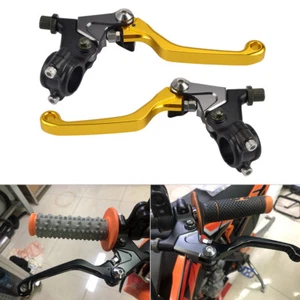 Short Brake Clutch Levers For Suzuki RM125 RM250 1975-1984 RM50 RM60 1979-1980 - Picture 1 of 8