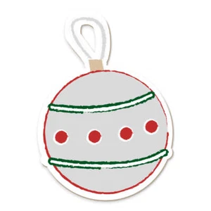 Weihnachtskugel Tablett - Bild 1 von 4