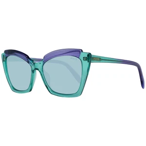 Emilio Pucci Women’s Sunglasses EP0145 87V Green Full Rim Cat Eye 56mm - Picture 1 of 4