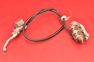 2006 03-17 HONDA CRF150F CRF150 F Front Brake Caliper Master Pads Bracket Lever - Image 1 of 4