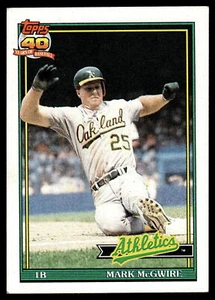 1991 Topps #270 Mark McGwire See Scan - Picture 1 of 2