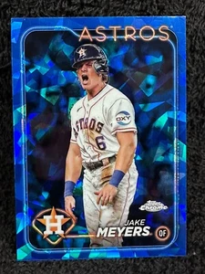 Jake Meyers 2024 Topps Chrome SAPPHIRE - #564 Huston Astros - Picture 1 of 11
