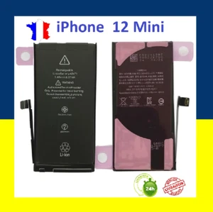 Batterie NEUVE + BANDES ADHESIVES pour iPhone 12 Mini A2471 - Photo 1/1