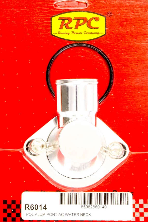 RACING POWER CO-EMPAQUETADO #R6014 CUELLO DE AGUA PONTIAC ALUMINIO PULIDO Foto 1 de 1