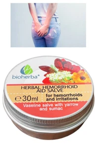 Pomata Aiuto alle Erbe per Irritazioni EMORROIDI, con Propoli ed Erbe, 30 ml - Foto 1 di 2