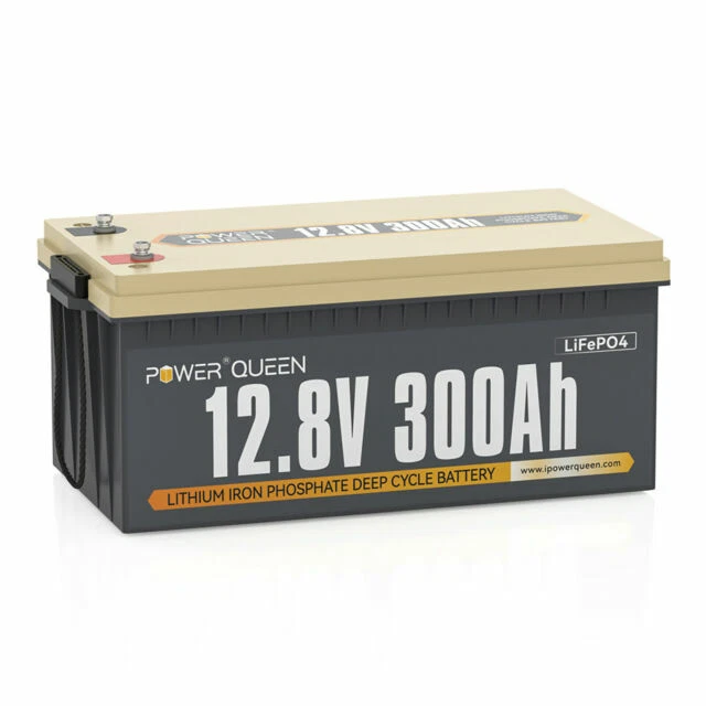 Power Queen PQ-12V300AH-200 300 Ah Rechargeable Battery