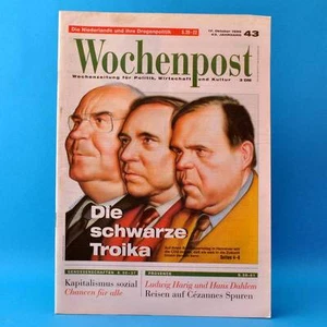 Wochenpost 43 1996 | Zeitung | Genossenschaften Niederlande Drogen Helmut Kohl - Bild 1 von 1